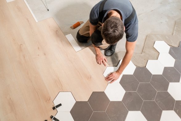 Flooring installation services in Bowling Green